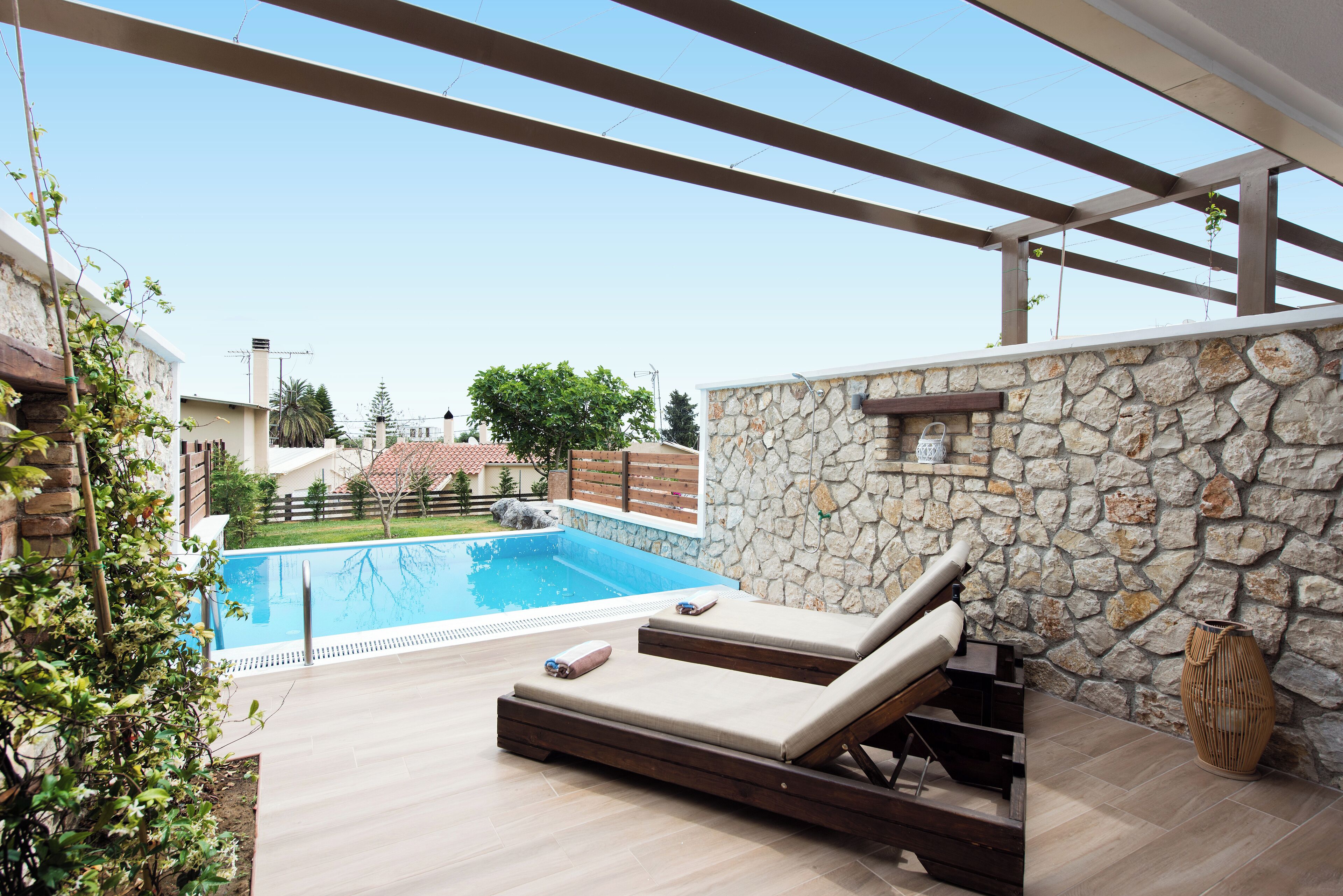 Draps en coton égyptien, coffres-forts dans les chambres