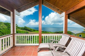 Townhome, 3 Bedrooms, Terrace, Ocean View | Terrace/patio - Teal Vista (Roatan)