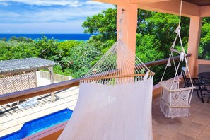 Balcony - Views of Sunset Estates 1A (Roatan)