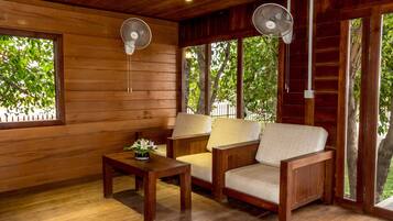 Sala de estar en el lobby