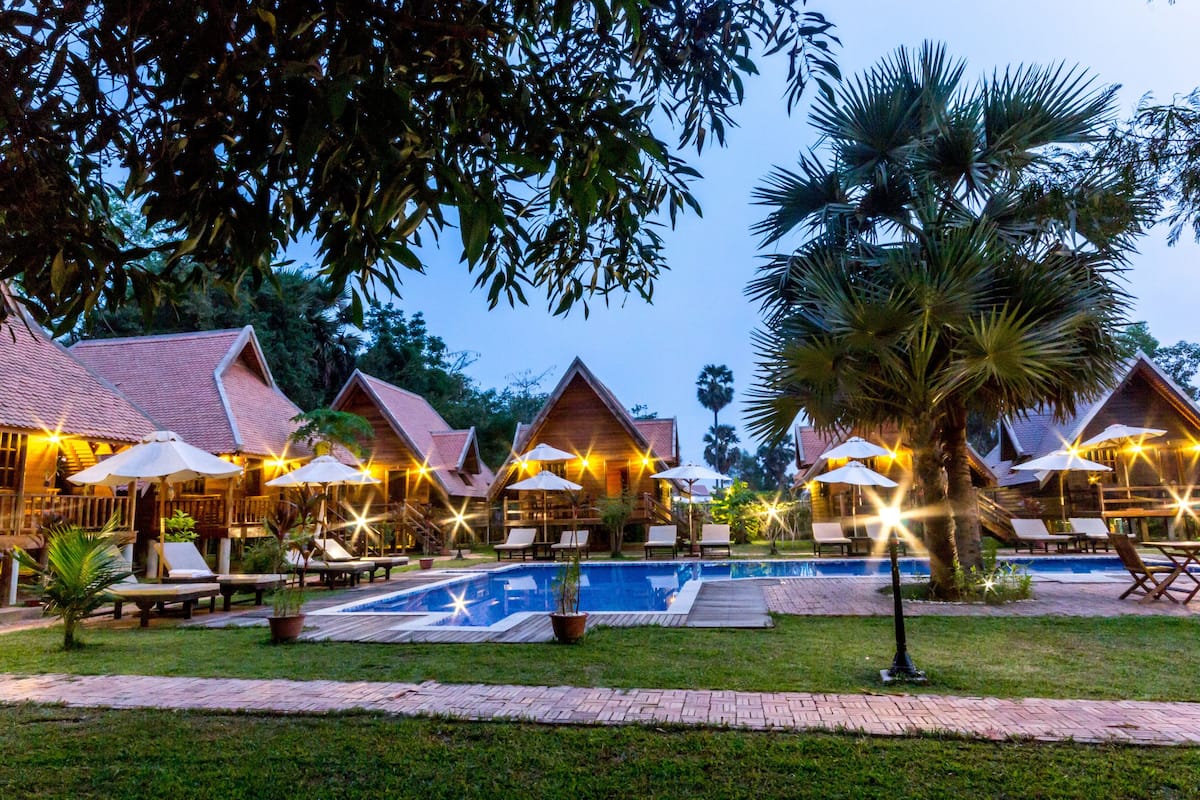Family Bungalow, 1 Bedroom, Terrace, Poolside | View from room