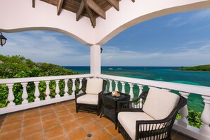 Villa, 3 Bedrooms, Terrace, Ocean View | Balcony view - Coral Vista 3 3 bedroom option (Roatan)
