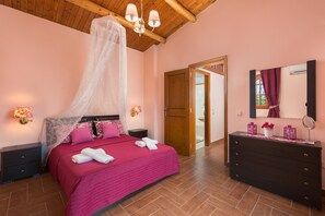 Villa, 3 Bedrooms, Private Pool, Sea View | In-room safe, soundproofing, iron/ironing board, free WiFi - Villas Marianna (Rhodes)