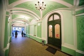 Interior entrance