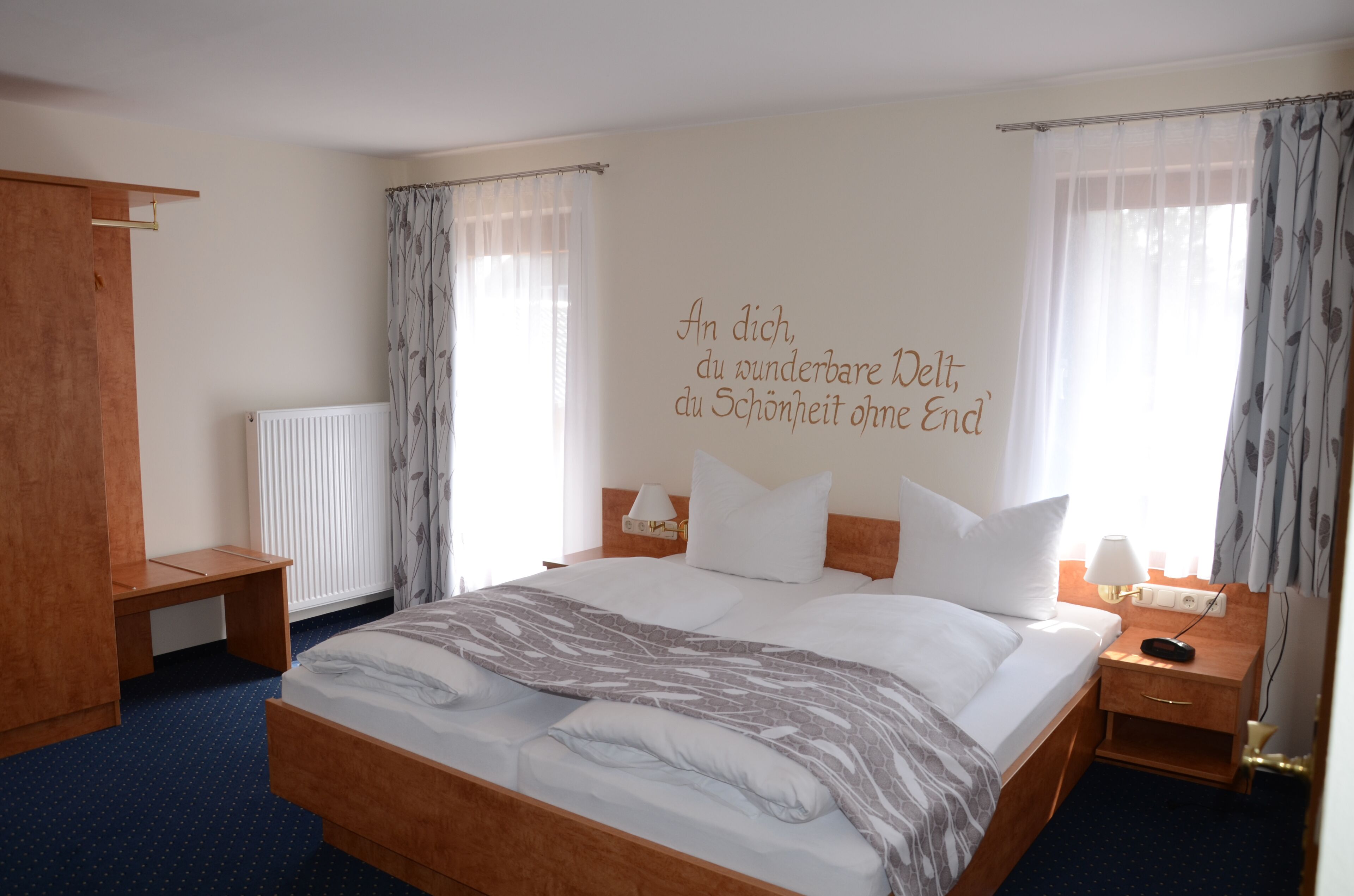 double room | 1 bedroom, premium bedding, desk, blackout curtains