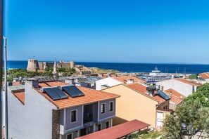 Standard Double Room, Sea View, Sea Facing | View from room - Apollon Hotel (Bozcaada)