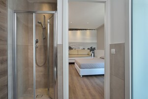 Superior Quadruple Room, Accessible, Balcony | In-room safe, desk, soundproofing, free WiFi