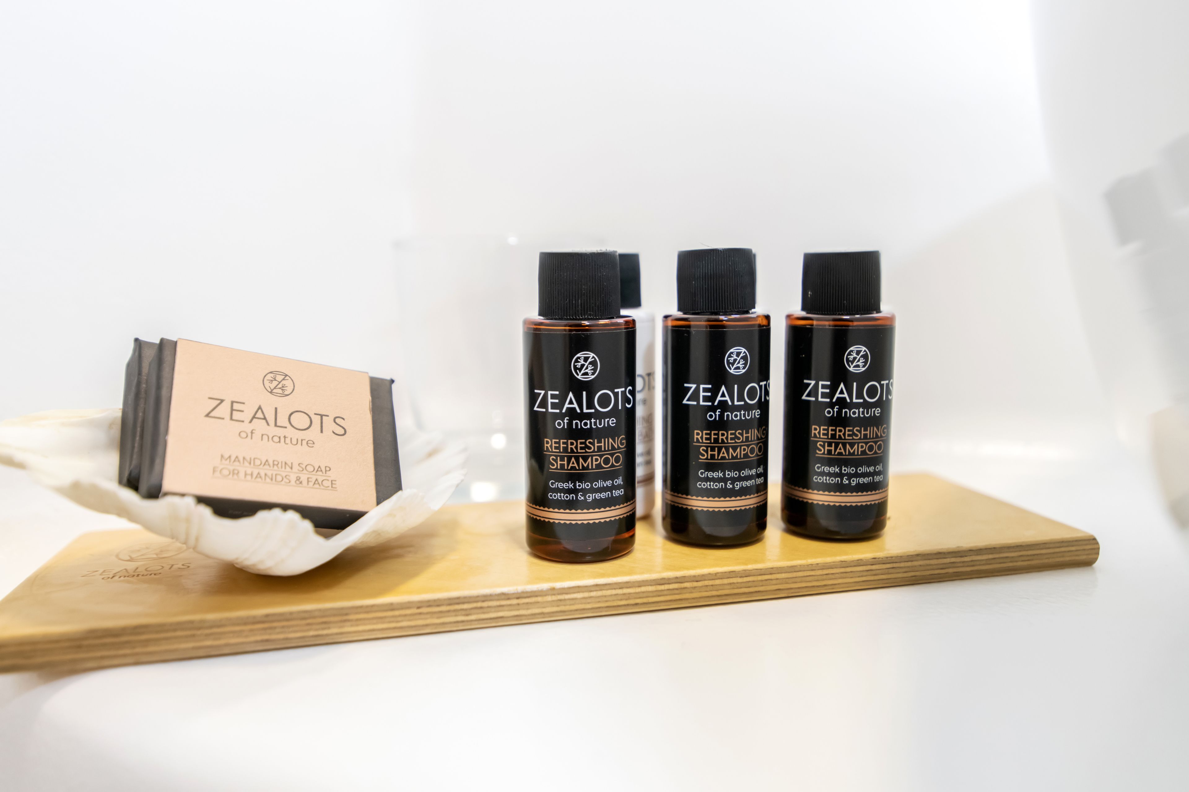 deluxe suite | bathroom | shower, rainfall showerhead, free toiletries, hair dryer