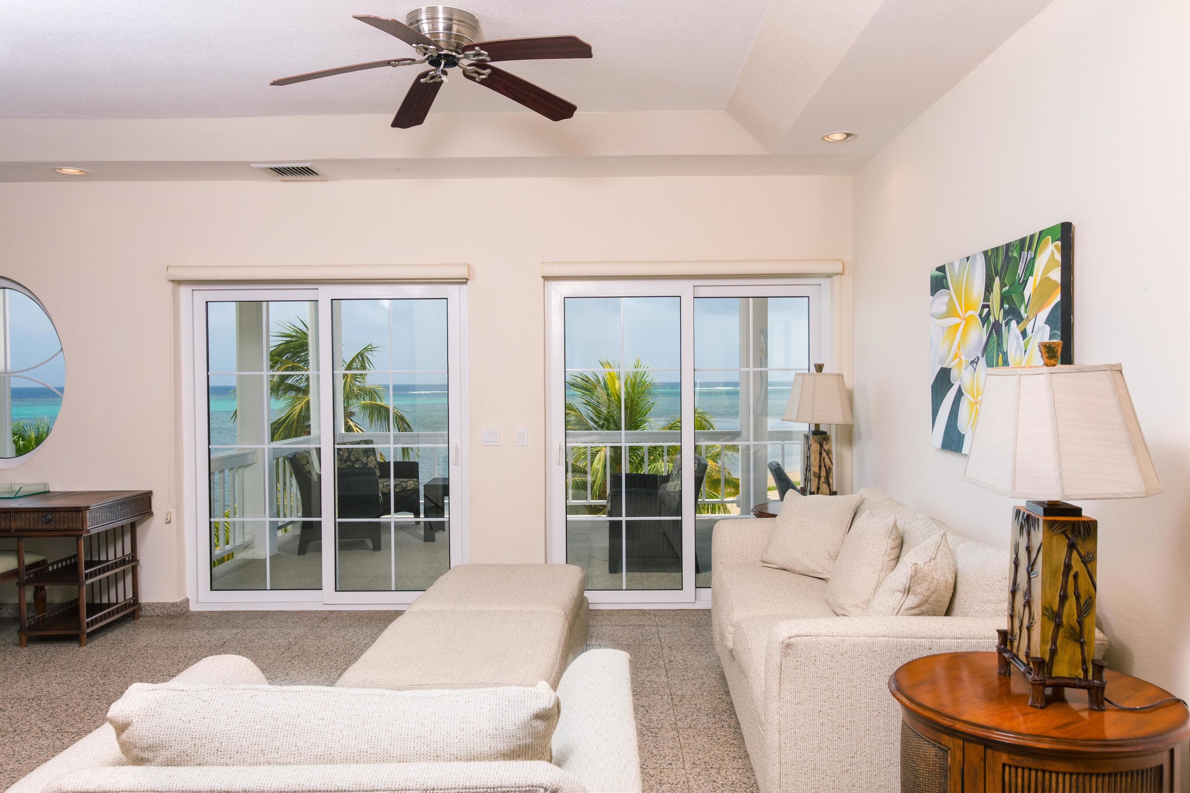 condo, 2 bedrooms, terrace, ocean view | living room | dvd player