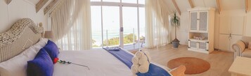 Ático Confort (Ocean Penthouse) | 1 dormitorio, caja fuerte, wifi gratis y ropa de cama