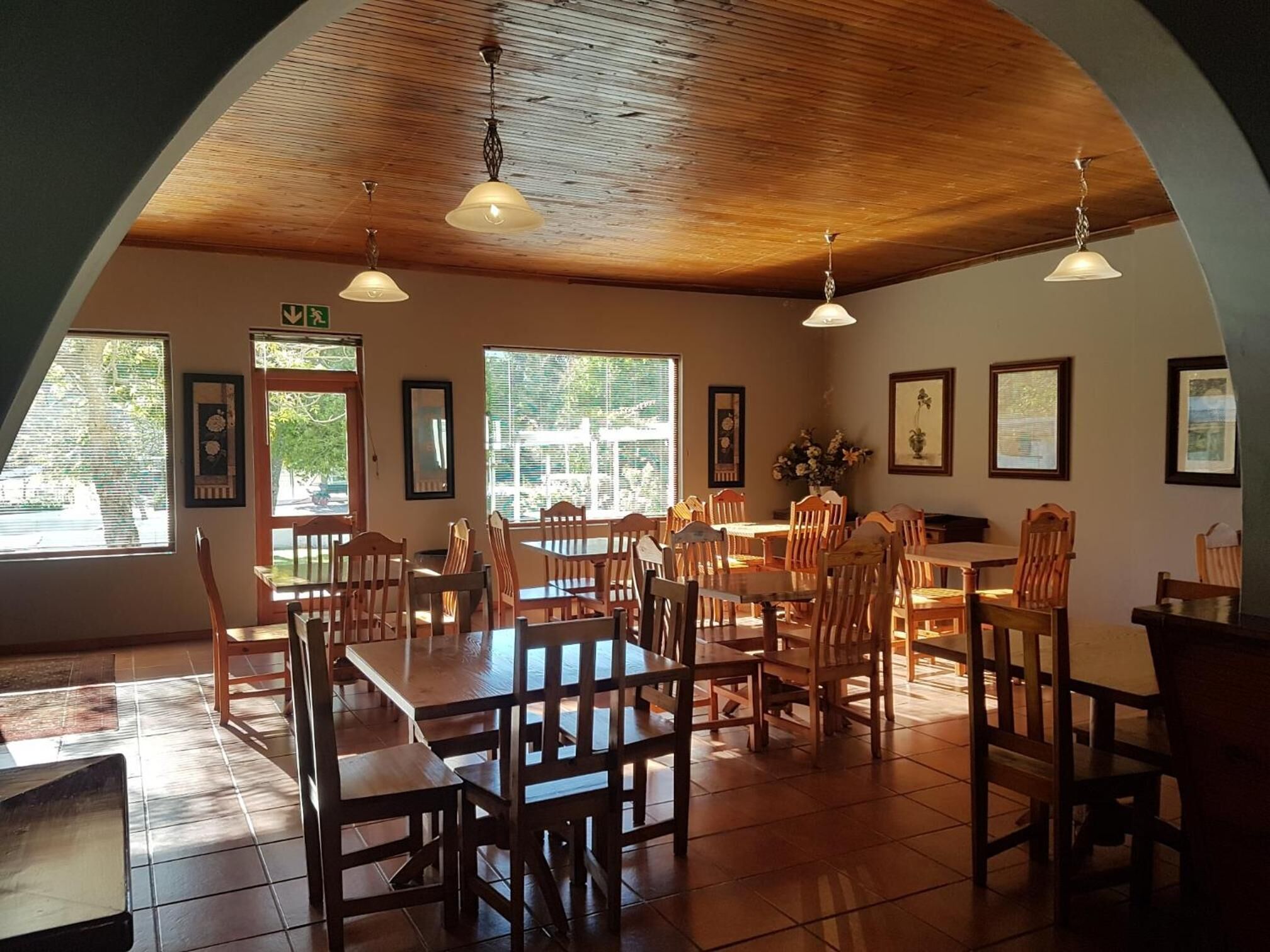 Café da manhã e jantar