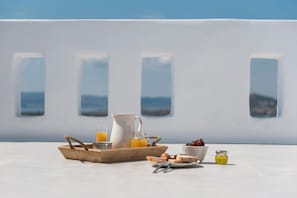 Suite, Sea View (Seven) | Terrace/patio - Seven Suites (Naxos)