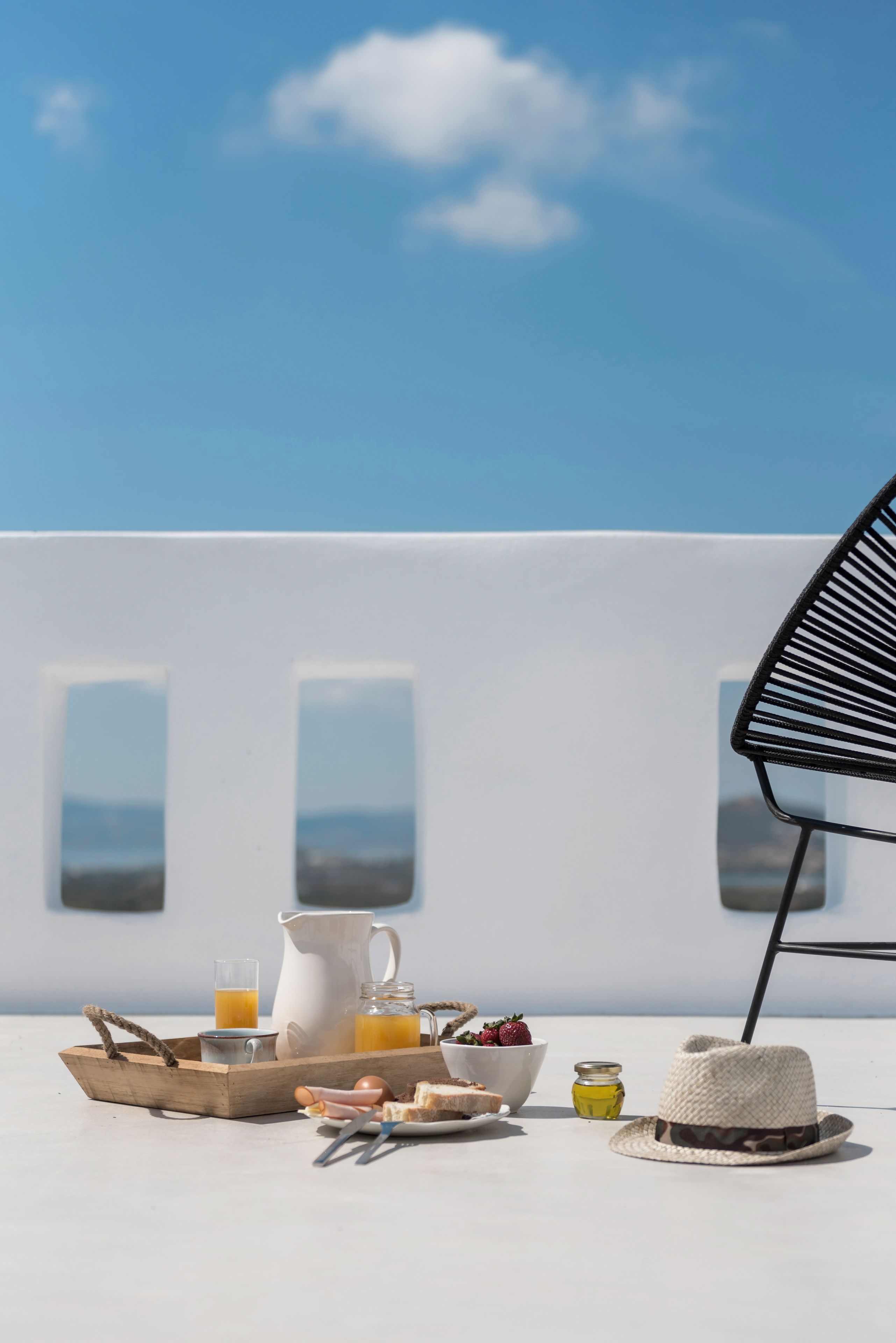 Luxury-Suite, Meerblick | Terrasse/Patio