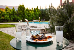 Villa, 3 Bedrooms, Private Pool, Garden Area | Terrace/patio