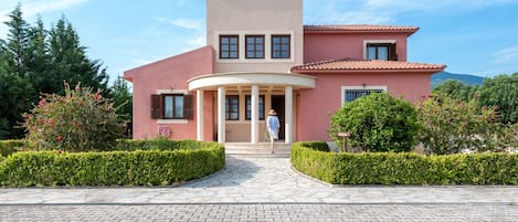 Fassade der Unterkunft