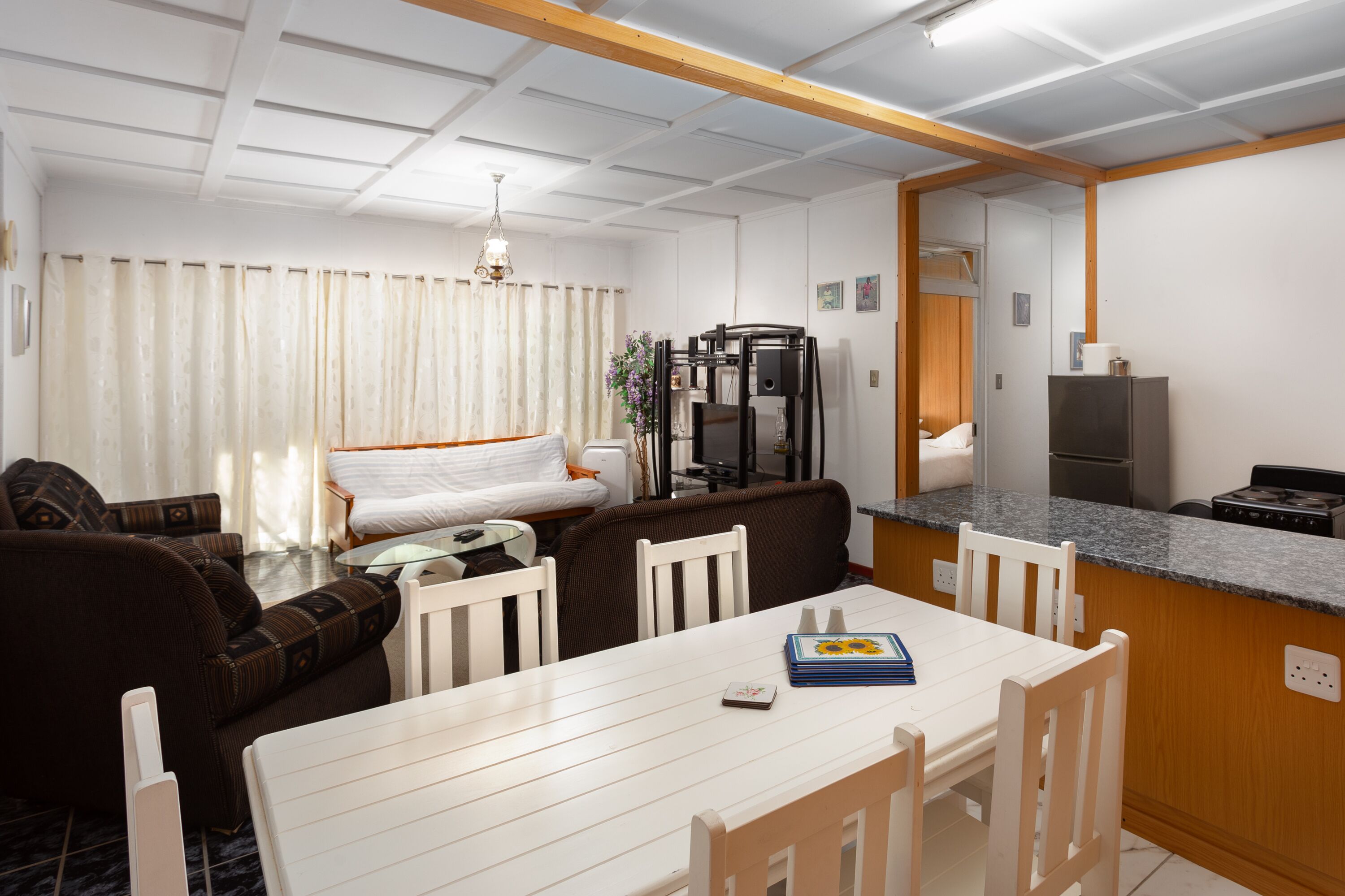 Casa estàndard (Hammerkop) | Sala d'estar | Televisor 