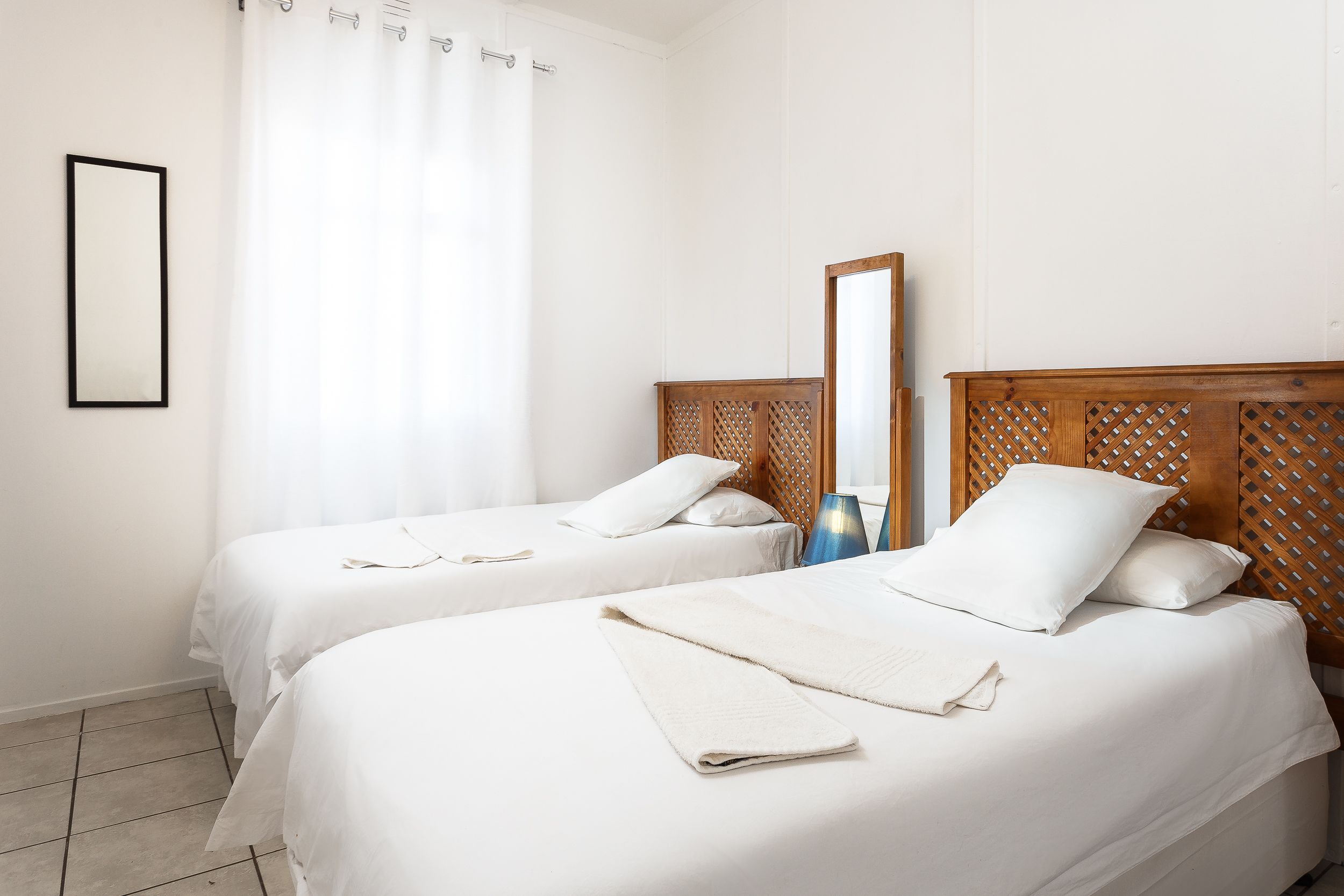 Premium bedding, individually decorated, individually furnished