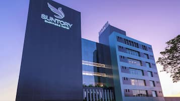 Voorkant van accommodatie