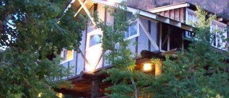 Front of property – evening/night