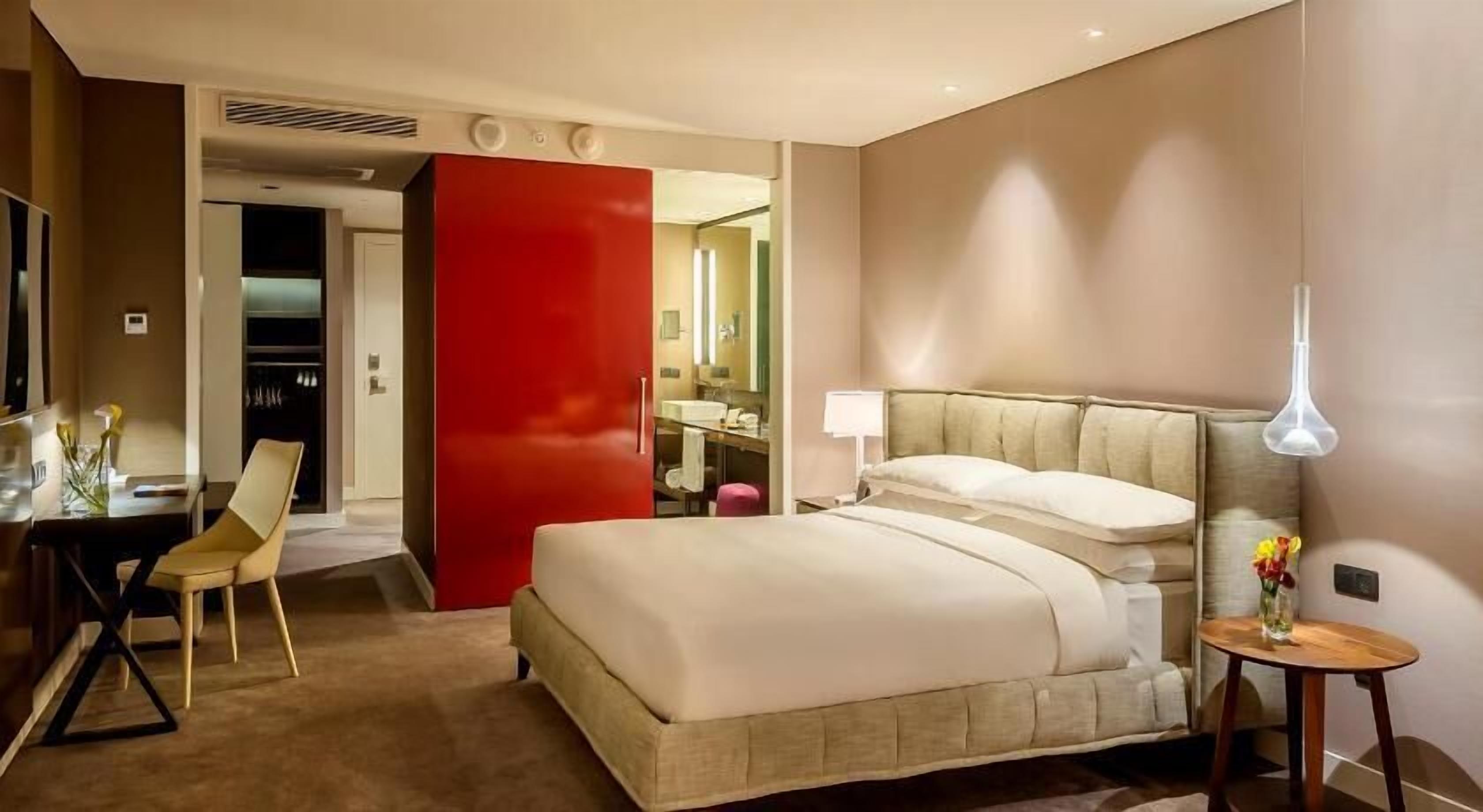 Minibar, in-room safe, desk, blackout drapes