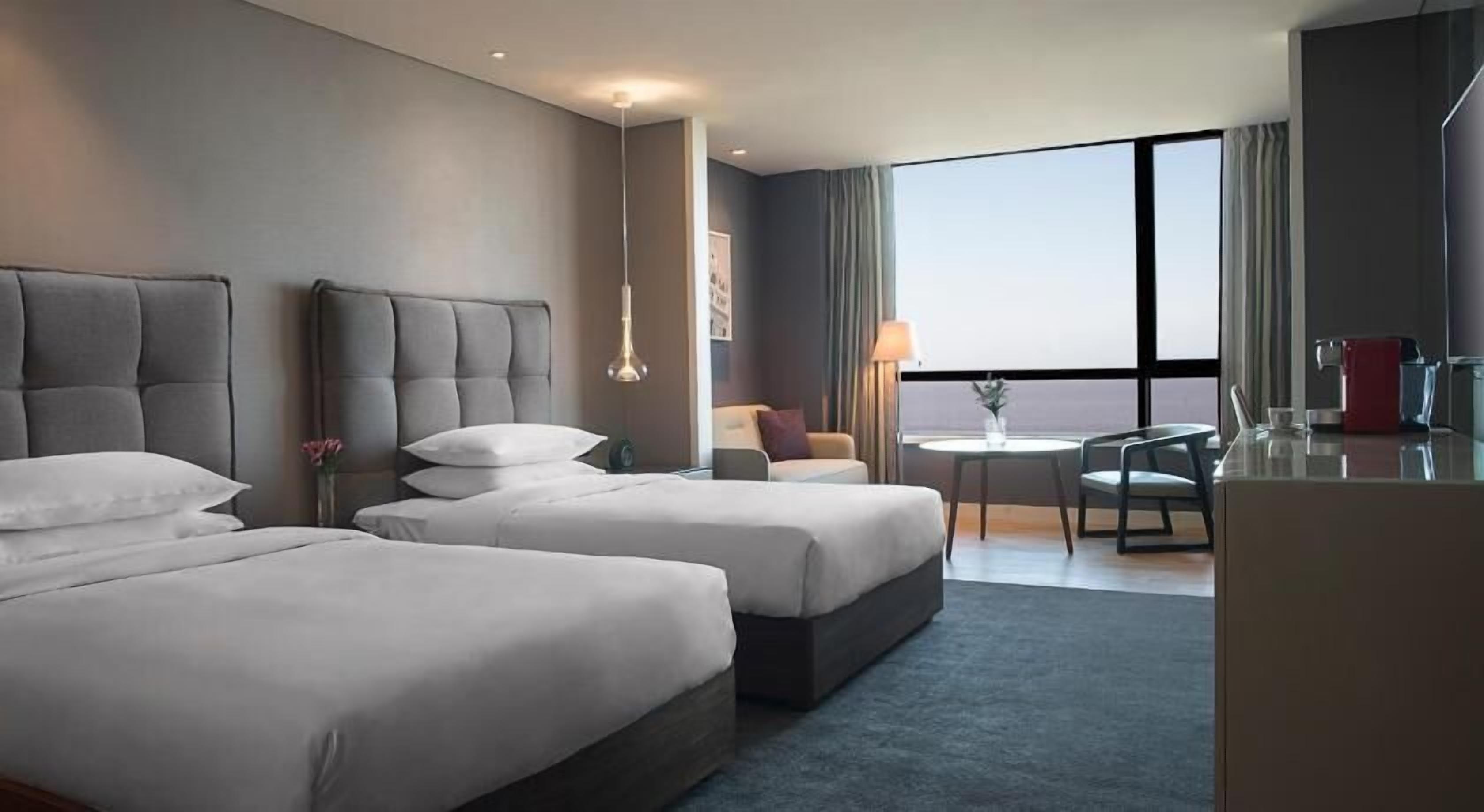 Minibar, in-room safe, desk, blackout drapes