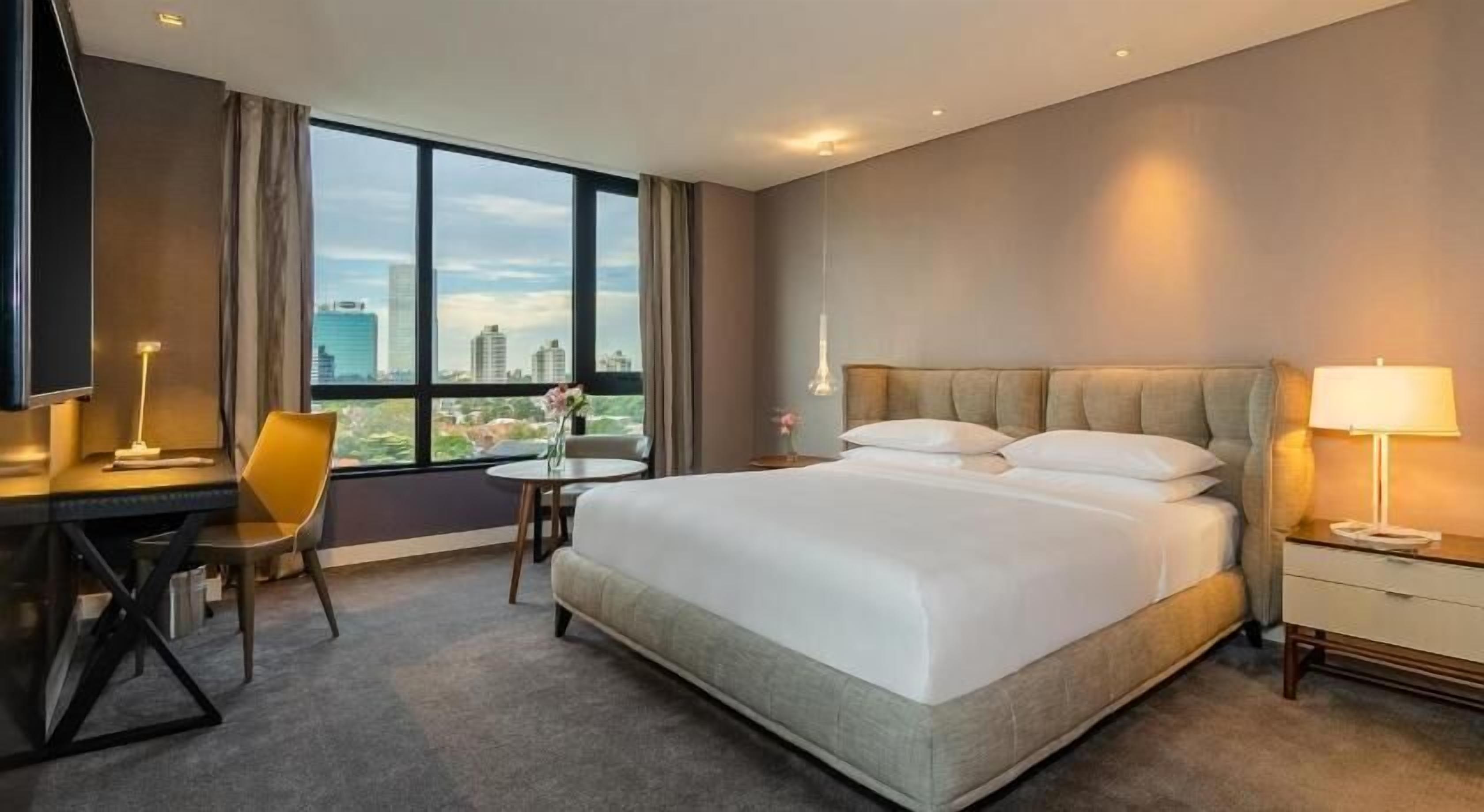 Minibar, in-room safe, desk, blackout drapes