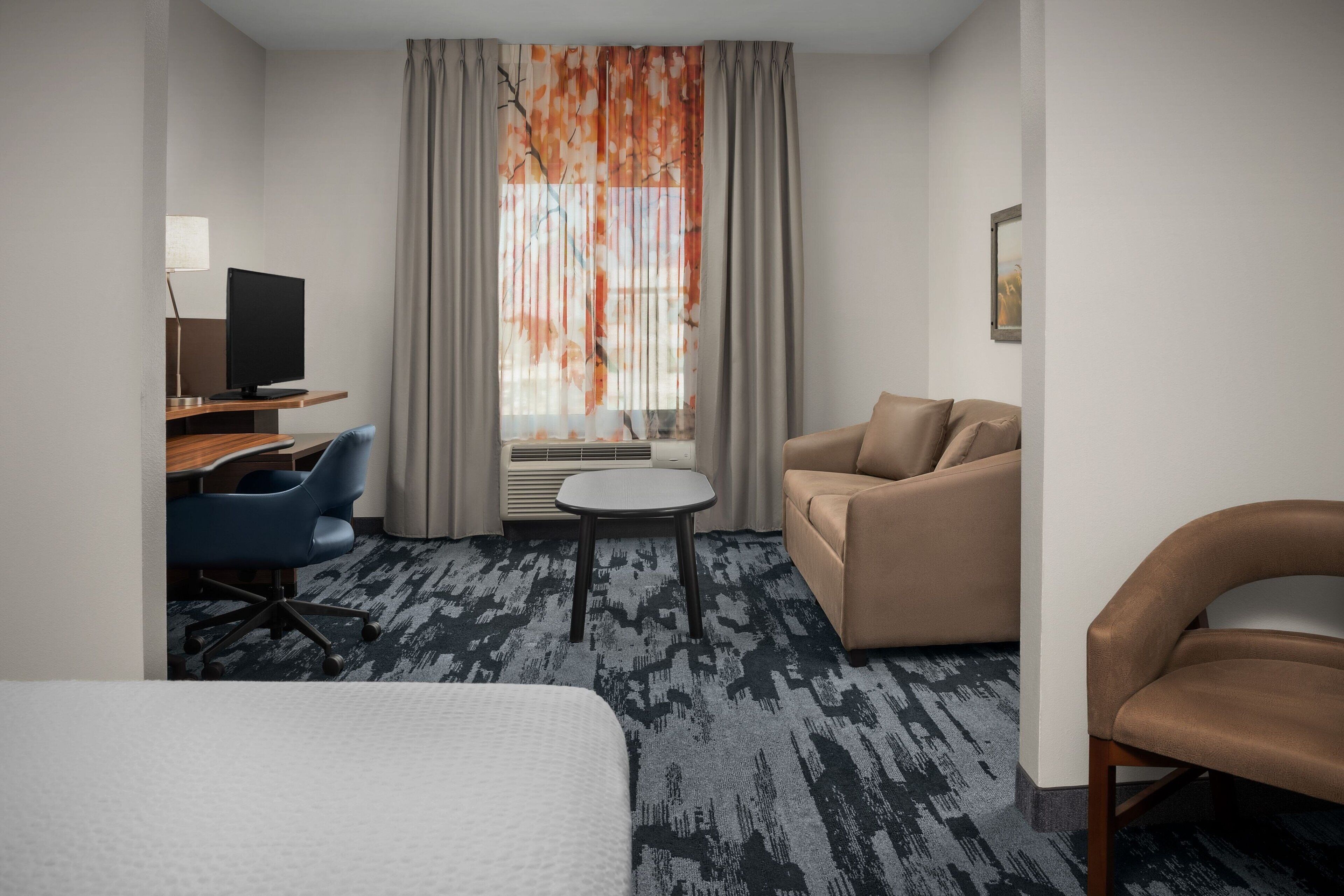 suite, multiple beds, pool view | desk, blackout curtains, soundproofing, iron/ironing board