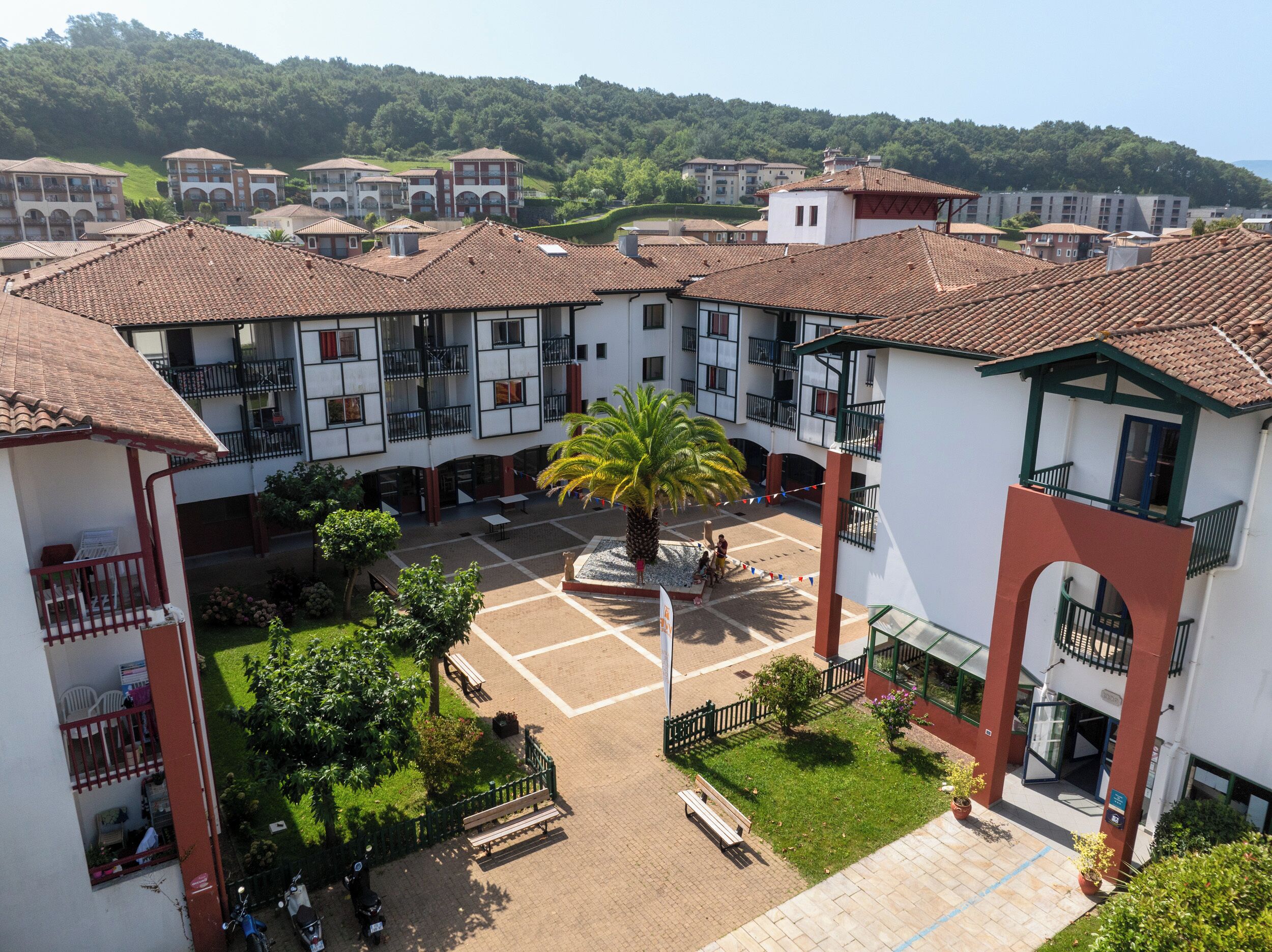 Fassade der Unterkunft