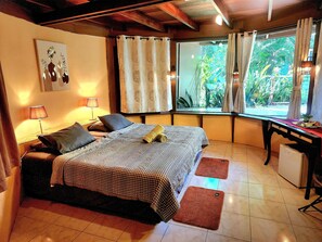 Standard Twin Garden View (A) | Living area | LED TV