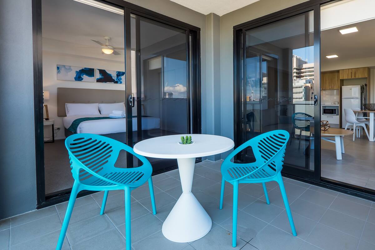 Appartement, 1 chambre, balcon | Balcon