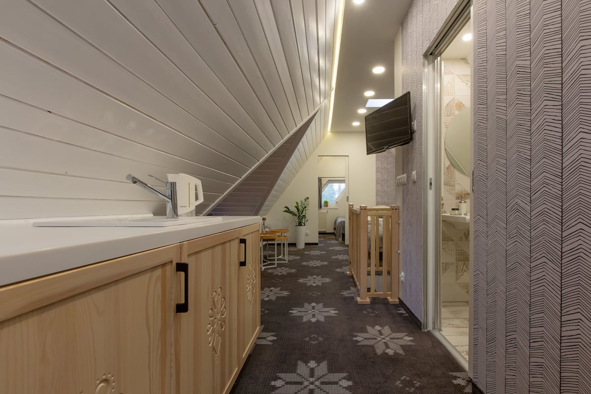 Apartment (Attic (8a.Dolina 5 Stawow)) | 2 bedrooms, desk, soundproofing, iron/ironing board