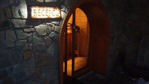 Entrada de la propiedad
