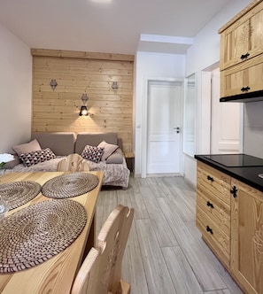 Apartamento (Apartment 1 bedroom (5.Nosal)) | Escritorio, sistema de insonorización, tabla de planchar con plancha