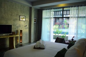Superior Twin Room | View from room - Arun Rawee (Chiang Mai)
