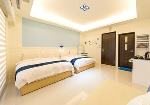 Habitación cuádruple familiar | 1 dormitorio, sábanas de algodón egipcio, ropa de cama de alta calidad