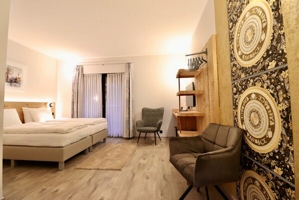 Minibar, wifi gratis y ropa de cama 