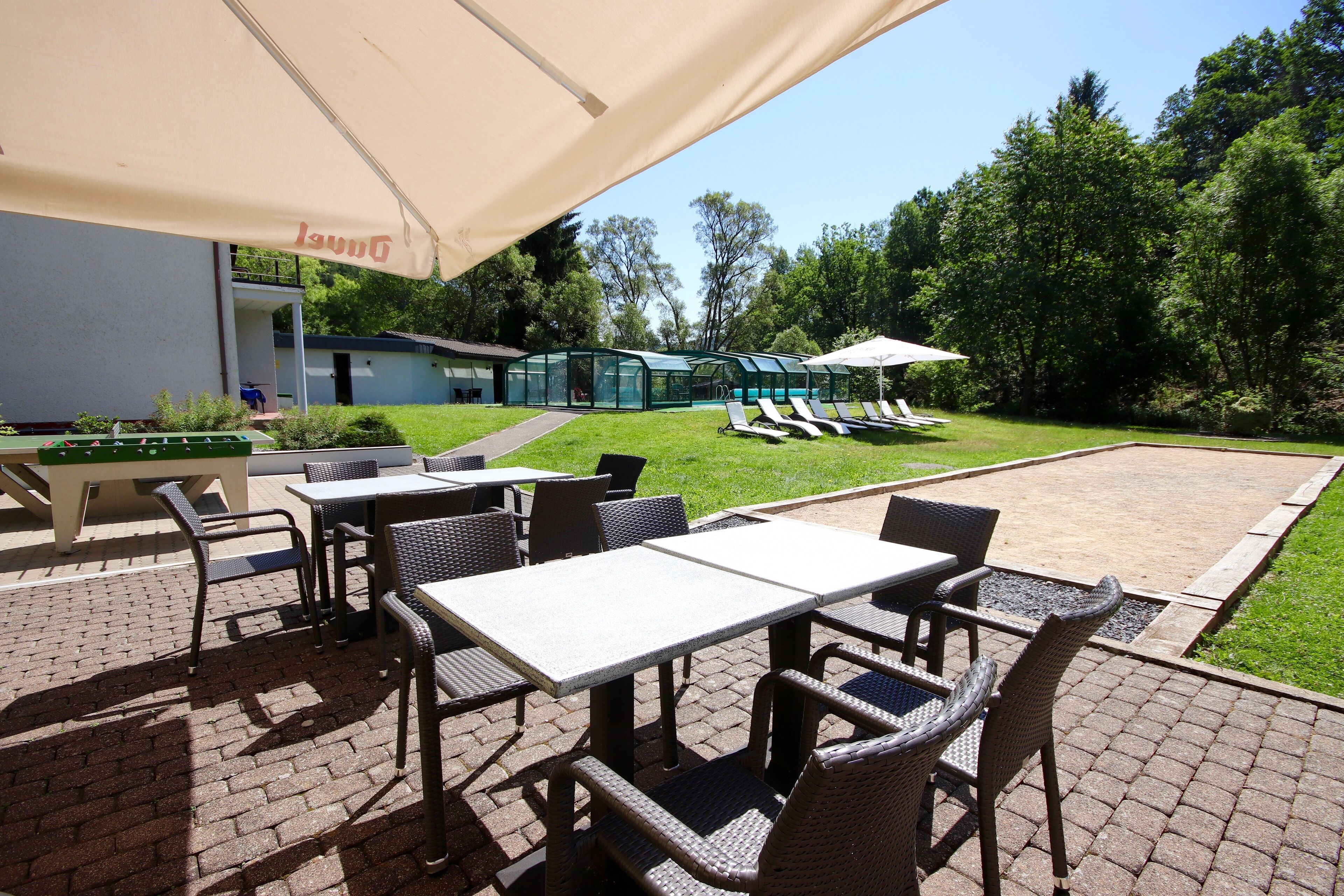 Enceinte de l’hébergement