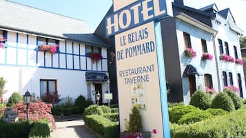 Voorkant van accommodatie