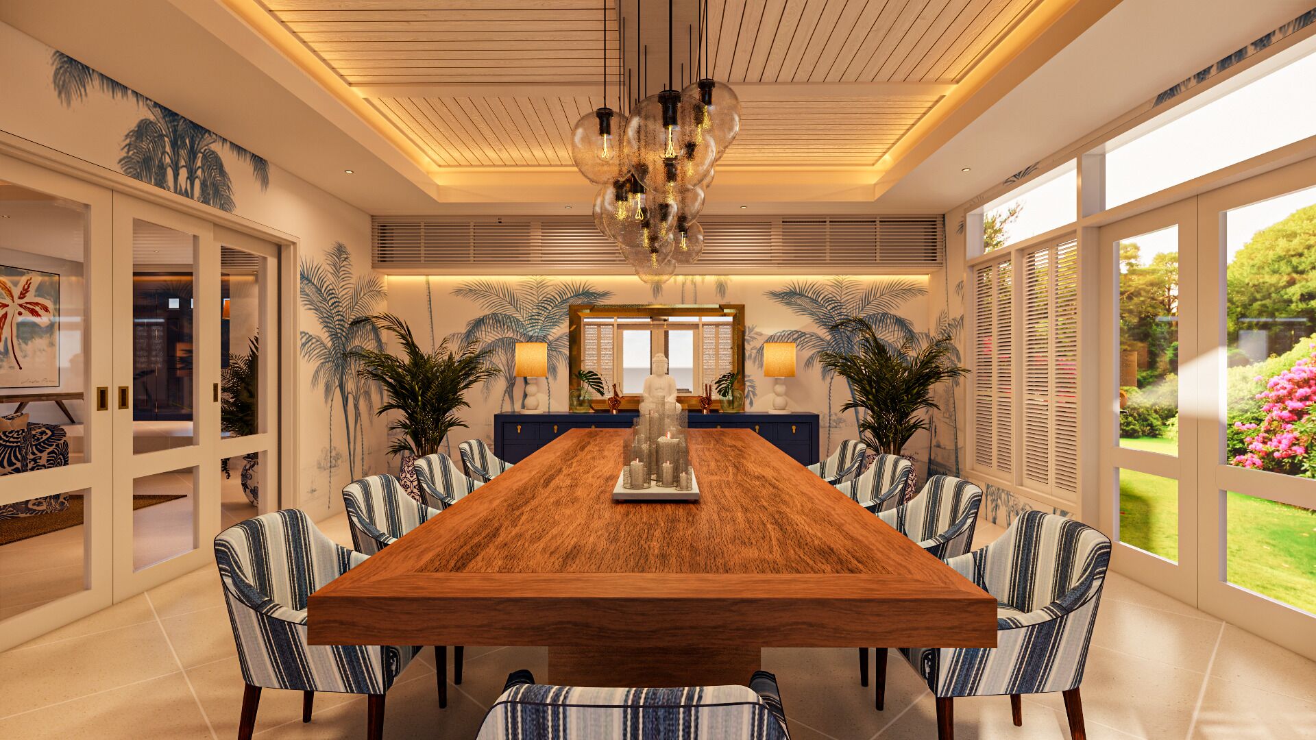 villa santai sorga | in-room dining