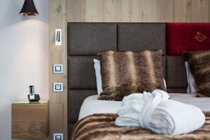 1 dormitori, roba de llit d'alta qualitat i minibar 