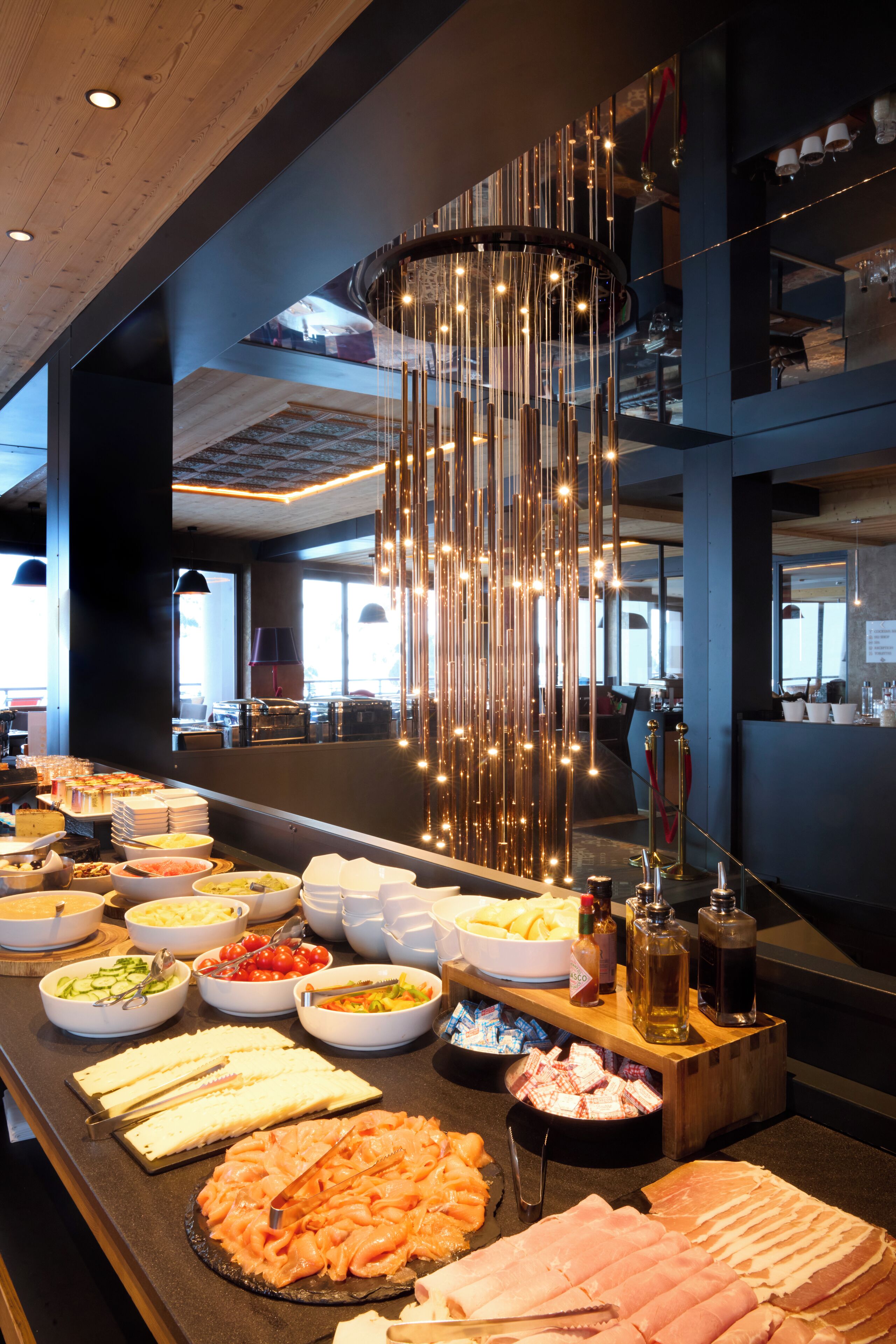 Petit déjeuner buffet compris tous les jours