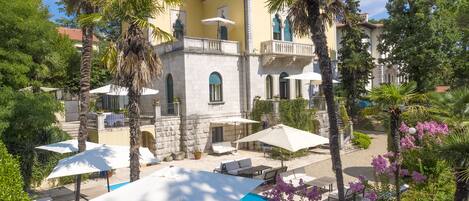 Fassade der Unterkunft