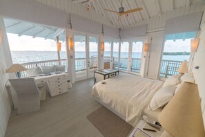 3 Bedroom Water Retreat with Slide | Premium bedding, down comforters, minibar, in-room safe - Soneva Jani (Medhufaru)