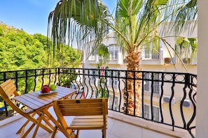 Deluxe-Maisonette, 2 Schlafzimmer, 2 Bäder | Blick vom Balkon