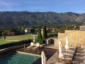 Seasonal outdoor pool