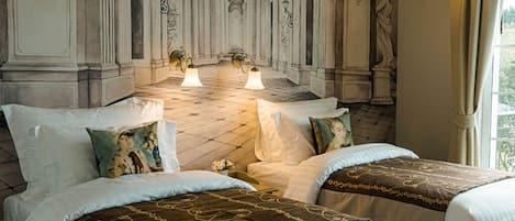 Habitación Deluxe, 2 camas individuales | 1 dormitorio y wifi gratis