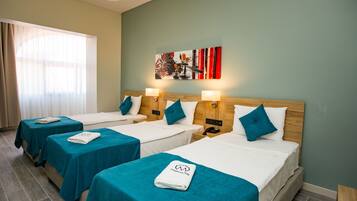 Premium bedding, minibar, in-room safe, desk