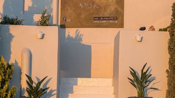 Overnatningsstedets facade