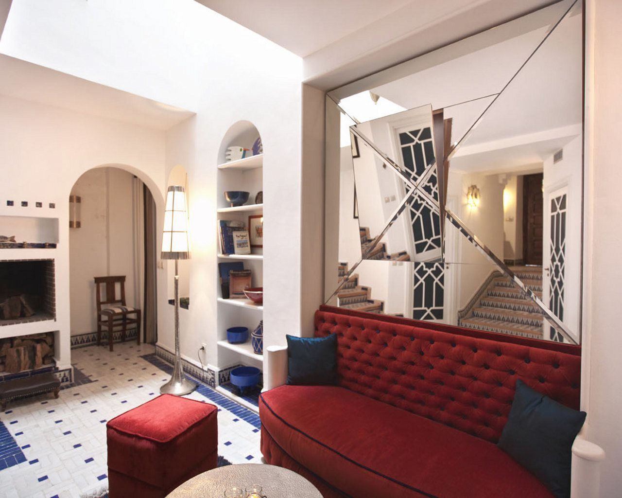 Sitzecke in der Lobby