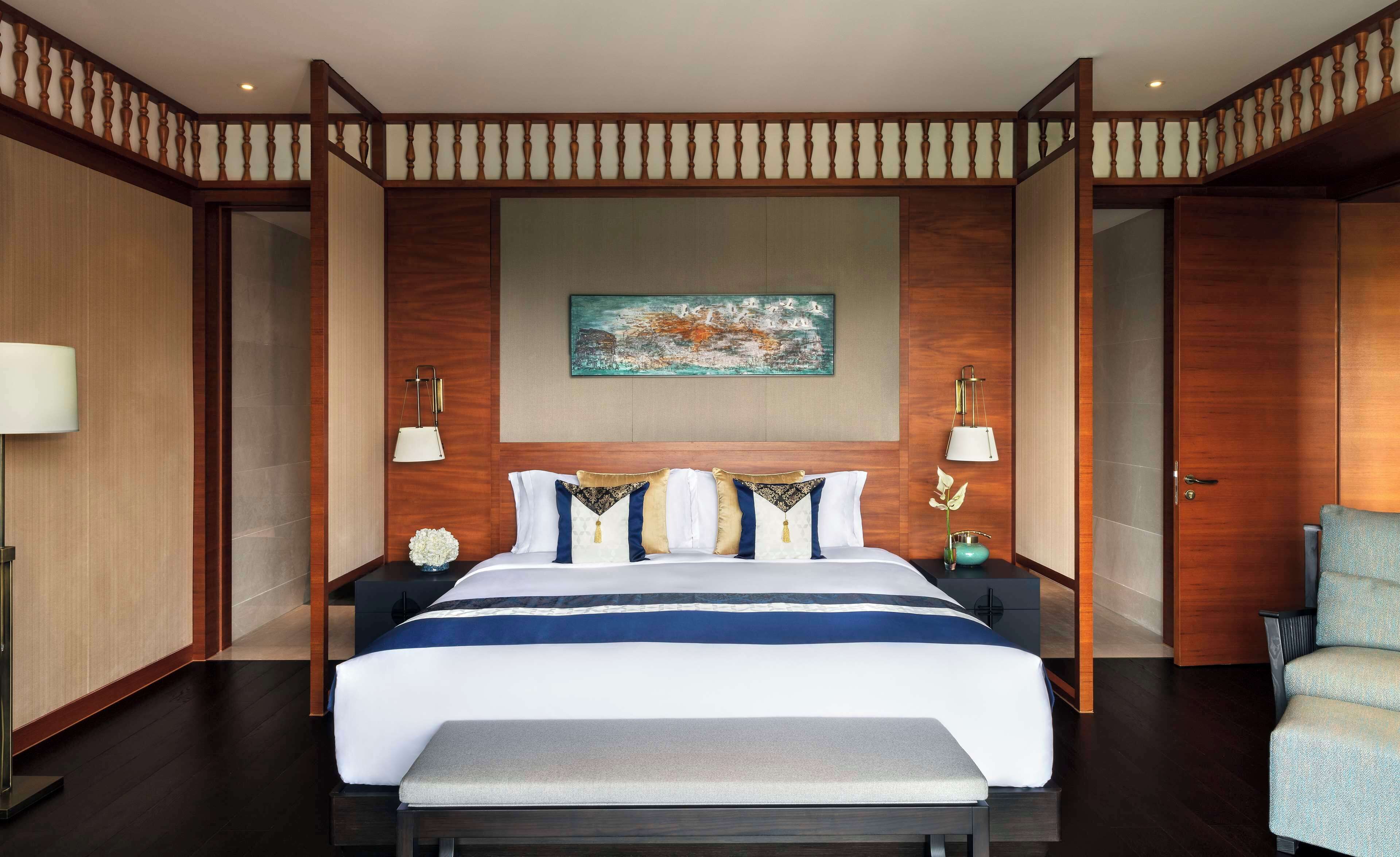 anantara suite | minibar, in-room safe, desk, laptop workspace